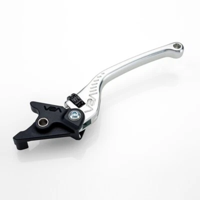 ASV F3 Clutch Lever Silver Long Yamaha YZF-R1 / M / S 1999-23 YZF-R6 / S 1999-21 - Image 1 of 3