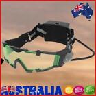 Adjustable Elastic Band Night Vision Goggles Glasses Eye Shield With LED