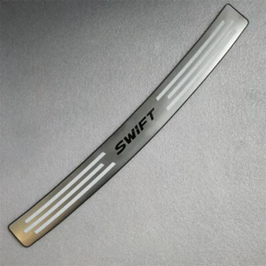 For Suzuki Swift 2011-2020 Accessories Car Rear Bumper Guard Door Sill Cover - Picture 1 of 2