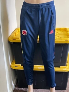 Seleccion Colombia national team FCF track pants Mens Size Large Blue NWT - Picture 1 of 4