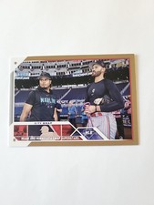 2023 Topps Update Baseball Luis Arraez/Pablo Lopez Veteran Combos Gold #US302