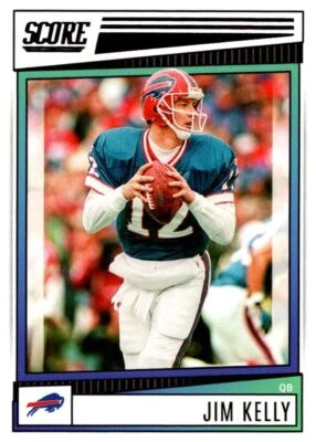 2022 Panini Chronicles Draft Picks Score Retro Jim Kelly Miami Hurricanes #14 - Image 1 of 2