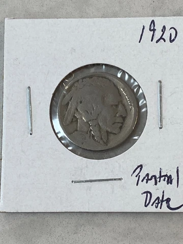 1920 BUFFALO NICKEL PARTIAL DATE FREE SHIPPING! 1 Cover