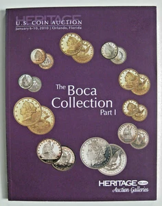 Heritage EE. UU. Subasta de monedas 6-10 2010 Orlando FL The Boca Collection Pt 1 - Imagen 1 de 2
