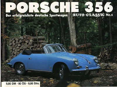PORSCHE 356 DER ERFOLGREICHSTE DEUTSCHE SPORTWAGEN, AUTO CLASSIC Nr 1, NEW BOOK - Image 1 of 4