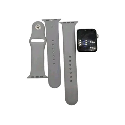 Apple Watch Series 3 42mm Silver Aluminum Needs Battery Parts Only As-Is *Read* - Image 1 of 4