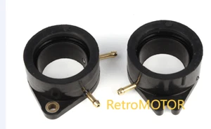 2Pcs Carburetor Intake Manifold Boot For Yamaha Virago XV1100 XV700 XV750 XV920 - Picture 1 of 2