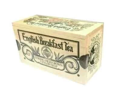 Té de desayuno inglés Mlesna Pure Ceilán - Caja de madera de 200 g Foto 1 de 3