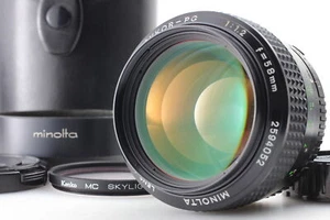 【Near MINT w/Hood】MINOLTA MC ROKKOR PG 58mm F/1.2 Prime MF Lens Hawk Eye JAPAN - Picture 1 of 8