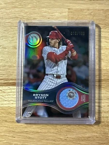 Reliquia sello de aprobación Bryson Stott tributo Topps 2025/199 #SOA-BS Phillies - Imagen 1 de 4
