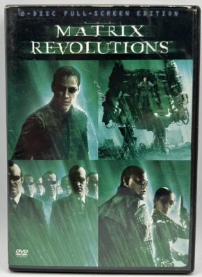 Matrix Revolutions DVD 2-Disc Full-Screen Edition Keanu Reeves 2004 - Image 1 of 3