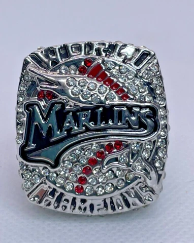 2003 Florida Marlins Josh Beckett World Series Ring Size 11 Cover