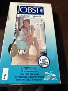 JOBST SupportWear große milde Kompression 8-15 mmHg kniehoch beige neu - Bild 1 von 3