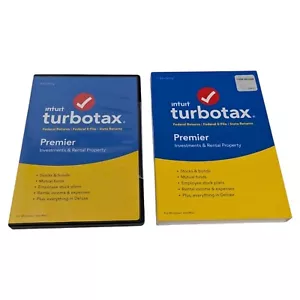 2016 TurboTax Premier Investments + Rental Property 2016 Federal Mac/PC CD-ROM - Picture 1 of 6