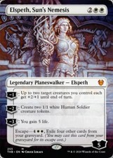 MTG Elspeth, Sun's Nemesis Foil EXC-Elspeth, Sun Nemesis-thbx en