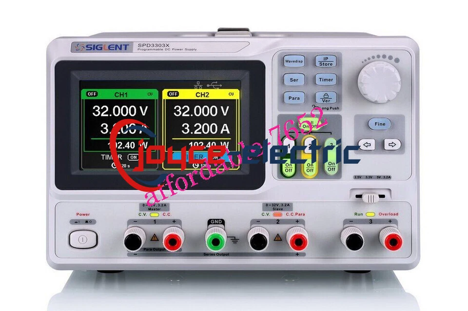 new SIGLENT SPD3303X DC Power Supply DHL or FedEx - Image 1 of 1