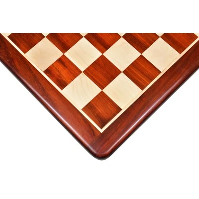 21" Bud Rosewood & Maple Wood Chess board with 55 mm Wooden Square - Image 1 of 4