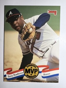 1993 Donruss MVPs Terry Pendleton #MVP-7 BRAVES