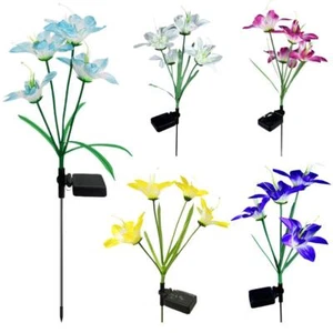 Lámpara decorativa solar Dalia impermeable y respetuosa con el medio ambiente - Imagen 1 de 20