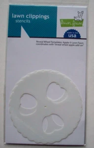 Lawn Fawn Reveal Wheel Templates stencils APPLE - Picture 1 of 2