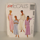Easy McCall's 2690 Twin-Set & Pull-On Skirt Pattern Misses 14-18 Uncut Free Ship