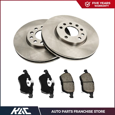 6PCS Front Brake Rotors & Brake Pads for Saturn LS LS1 LW1 L100 L200 L300 - Image 1 of 4