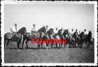 I7/8 WW2 ORIGINAL PHOTO GERMAN WEHRMACHT SOLDIERS ON HORSEBACK