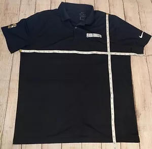 Nike Polo 2021 NBA Finals Black Size Large - Picture 1 of 4
