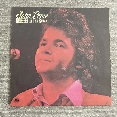 Diamonds in the Rough John Prine 1972 Vinyl Atlantic Records 1st Press Monarch Foto 1 de 4