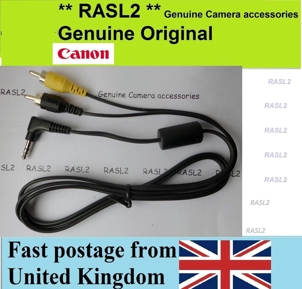 AV Audio Video Cable for Samsung 8MM VP-W VP-L Camcorder to TV VCR DVD Recorder - Image 1 of 4
