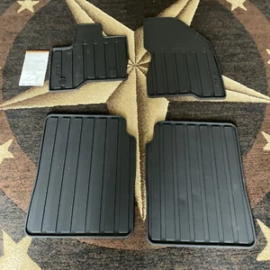 Alfombrillas Ford Flex 2011-2015 - 4 piezas - alfombrillas de goma negras para todo tipo de clima OEM de fábrica - Imagen 1 de 8