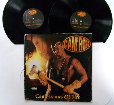 CAM' RON Confessions of Fire 2xLP 1998 Hip Hop  a9056 Foto 1 de 4