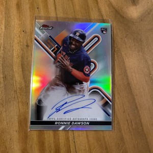 2022 Topps Finest Ronnie Dawson Rookie Refractor Autograph Auto RC