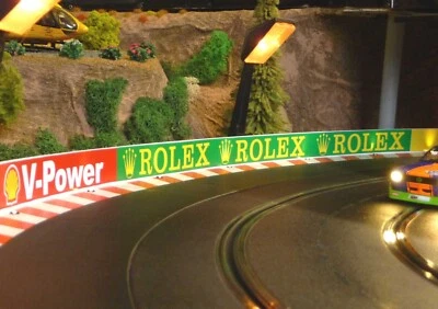 Slotcar LEITPLANKEN BANDE 4cm x 200cm für Carrera DIGITAL 85920 - Bild 1 von 4