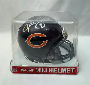 CHICAGO BEARS AUTOGRAPHED MINI HELMET ROBBIE GOULD / RICKY MANNING AUTO SIGNED - Picture 1 of 10