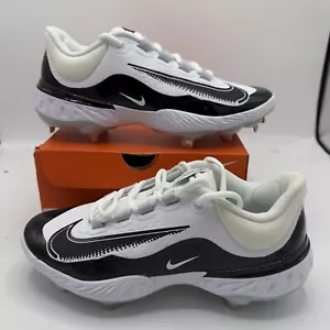 Botines de béisbol Nike Alpha Huarache Elite 4 bajos de metal blancos FD2745-101 talla 8 - Imagen 1 de 12