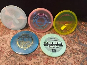 Discraft Disc Golf Disc Lot x5. Raptor, Stalker, Buzz OS, Buzz, Zone Premium - Picture 1 of 19