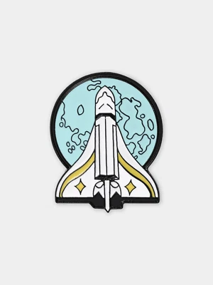 The Last of US Part 2 - Ellies Space Rocket Pin Badge NEW