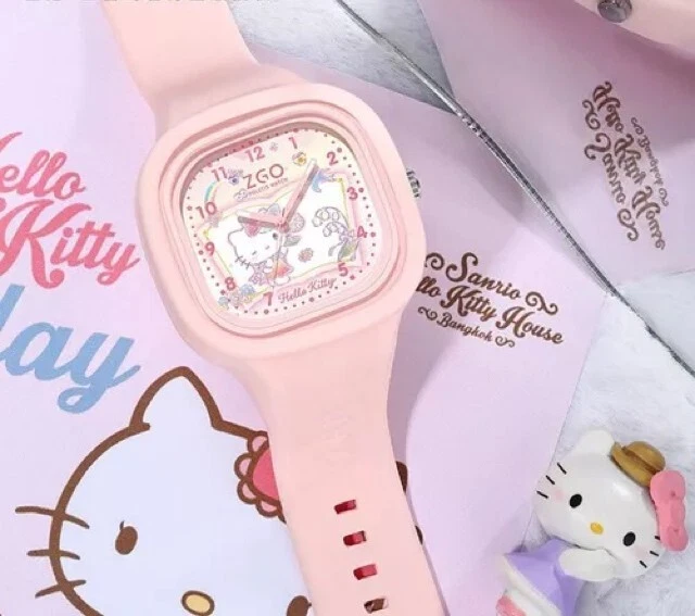 Reino Unido Reloj Anime Infantil Hello Kitty My Melody Kuromi Niños Silicona Táctil Regalo Foto 1 de 4