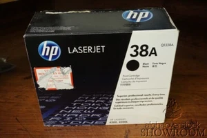 New Open Box Genuine OEM HP 38A Q1338A High Yield Black Toner LaserJet 4200 - Picture 1 of 7
