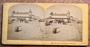 Kilburn Stereoview #1006 Sea View House, Martha's Vinyard - Picture 1 of 2