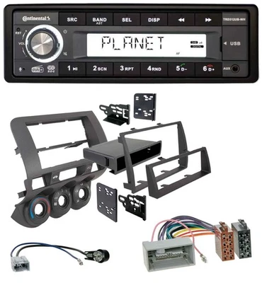 Continental USB 1DIN AUX DAB MP3 Autoradio für Honda Fit 06-07 nur US-Importe - Bild 1 von 4