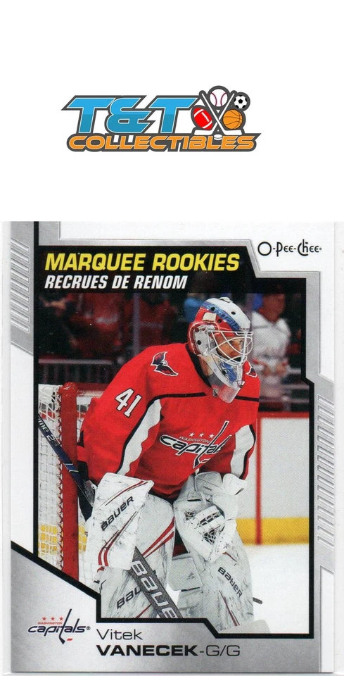 2020-21 Upper Deck O-Pee-Chee Update #637 Vitek Vanecek Capitals RC 98 - Image 1 of 1