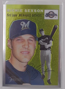 Vintage 2003 Topps Heritage Chrome Richie Sexson THC80 Excellent low# 0068/1954 - Picture 1 of 3