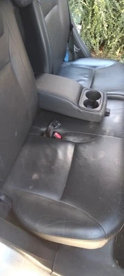 01-07 MK2 Honda CRV COMPLETE REAR BACK SEAT LEATHER BLACK V.G.C. - Image 1 of 4