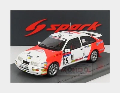 1:43 SPARK Ford Sierra Rs Cosworth #15 Rally Tour De Corse 1987 Sainz Boto S8705 - Image 1 of 2