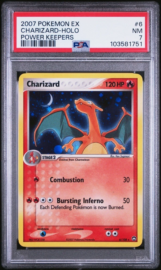 PSA Pokémon Charizard Individual Cards for sale - eBay