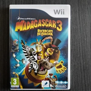 Madagascar 3 Ricercati in Europa Nintendo Wii Avventura PAL Italiano - Foto 1 di 4