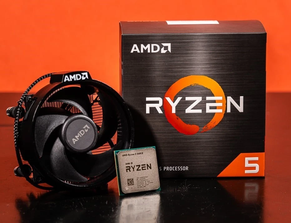 AMD Ryzen 5 5600X Processore per PC 4,6GHz, 6 Core, Socket AM4 - Immagine 1 di 4