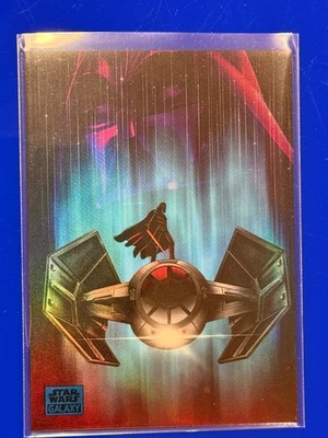Darth Vader Arrives on Malachor 018/150 Topps Star Wars Chrome Galaxy 2024 #PD- - Image 1 of 3